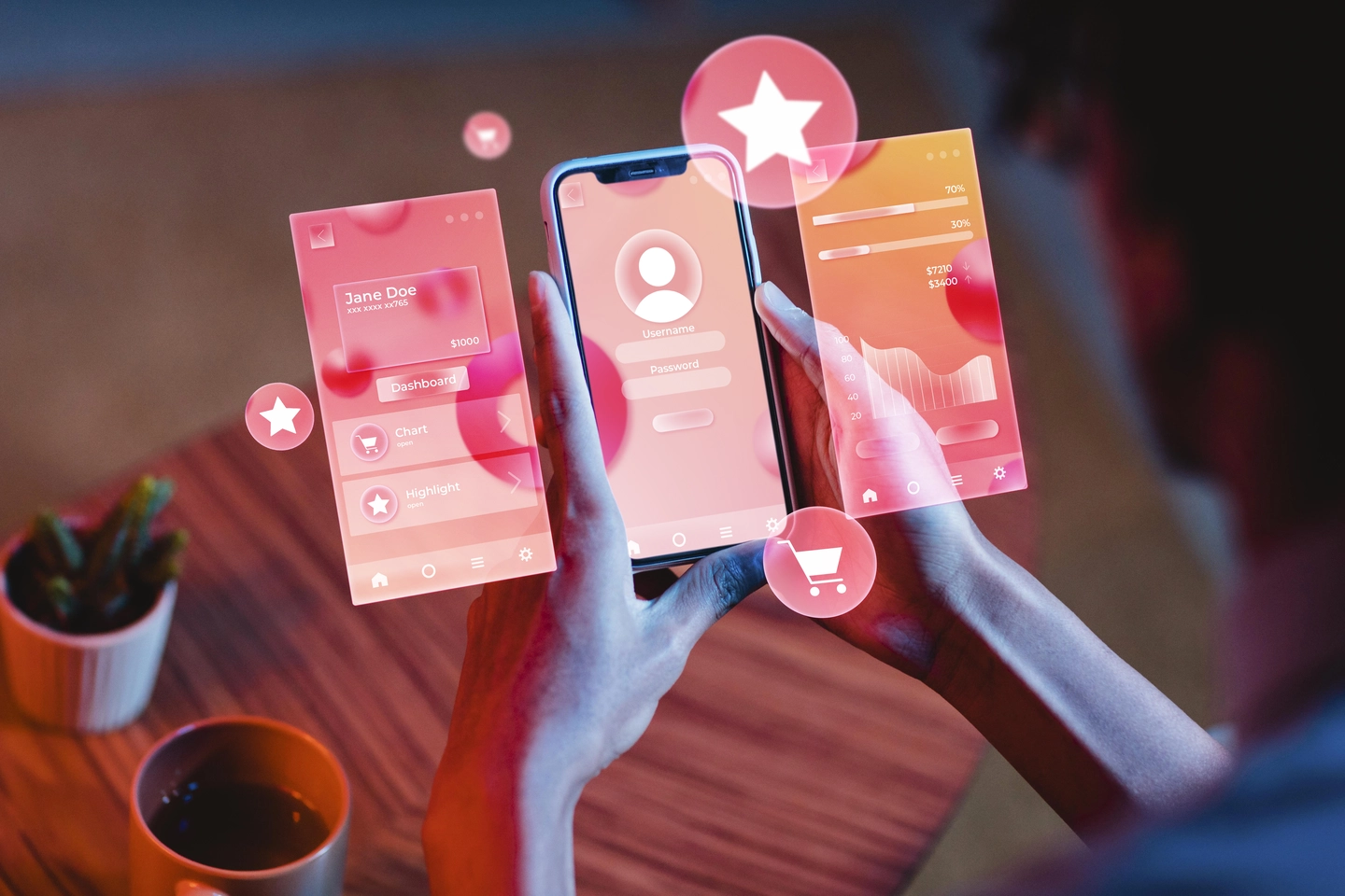 Flutter mobile app development