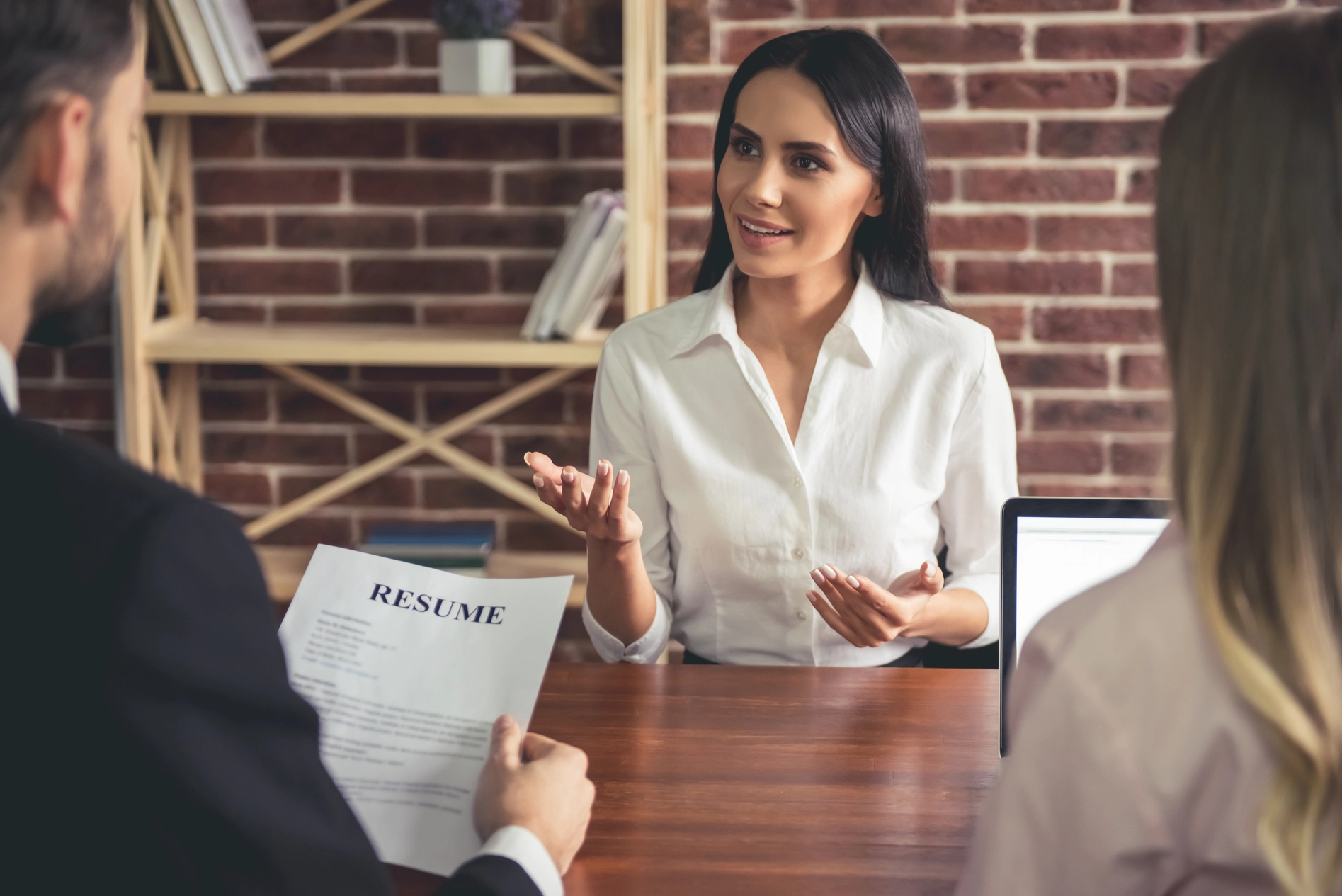 An interview for hiring developers