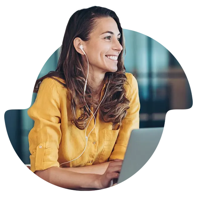 woman coding